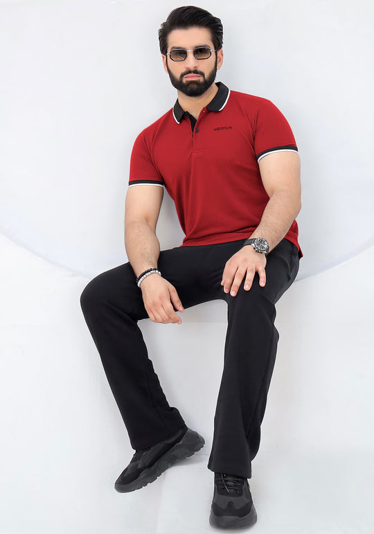Red Storm Pro - Premium Cotton Polo Twinset