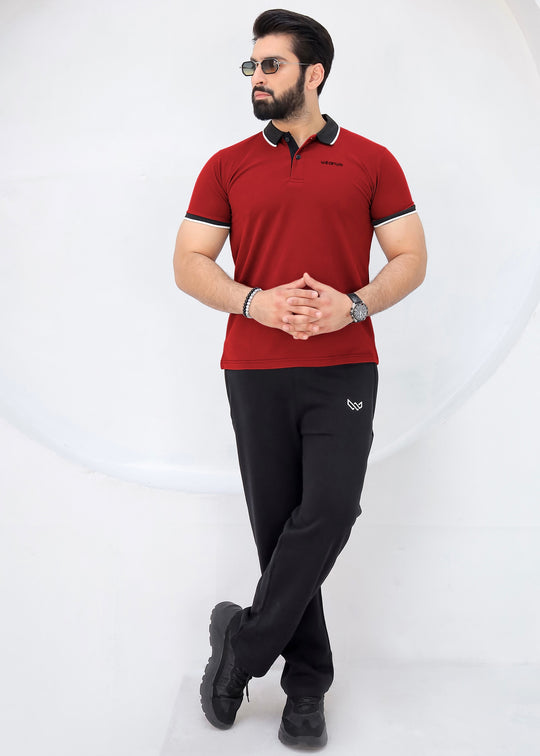 Red Storm Pro - Premium Cotton Polo Twinset