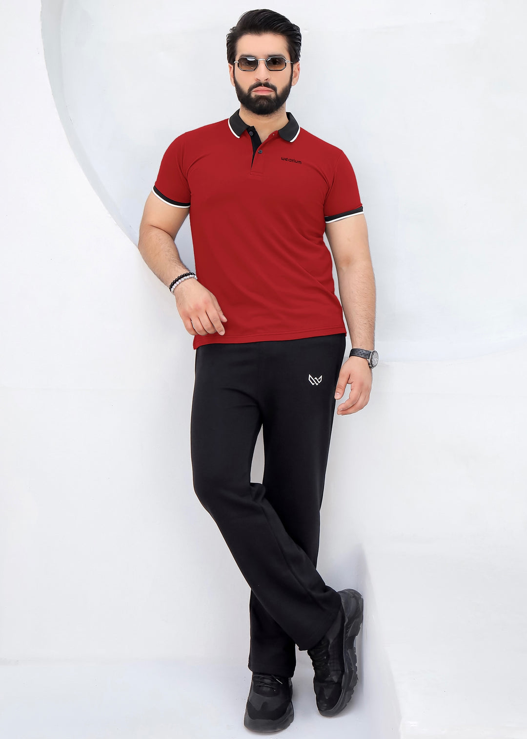 Red Storm Pro - Premium Cotton Polo Twinset
