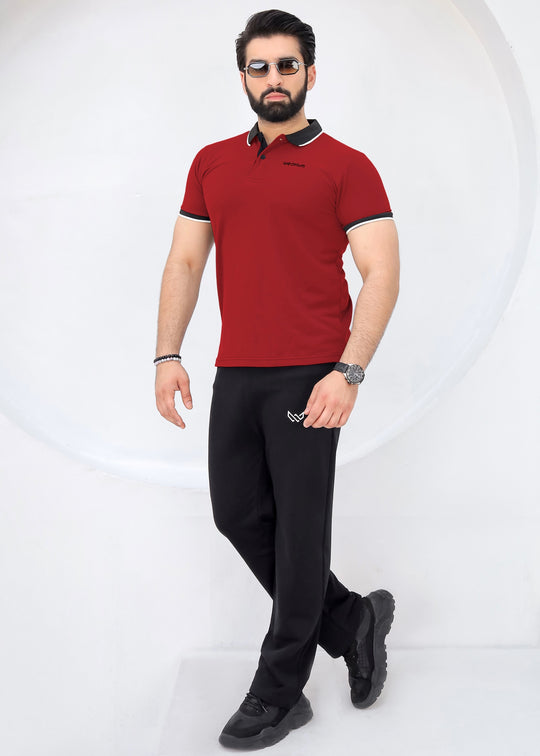 Red Storm Pro - Premium Cotton Polo Twinset