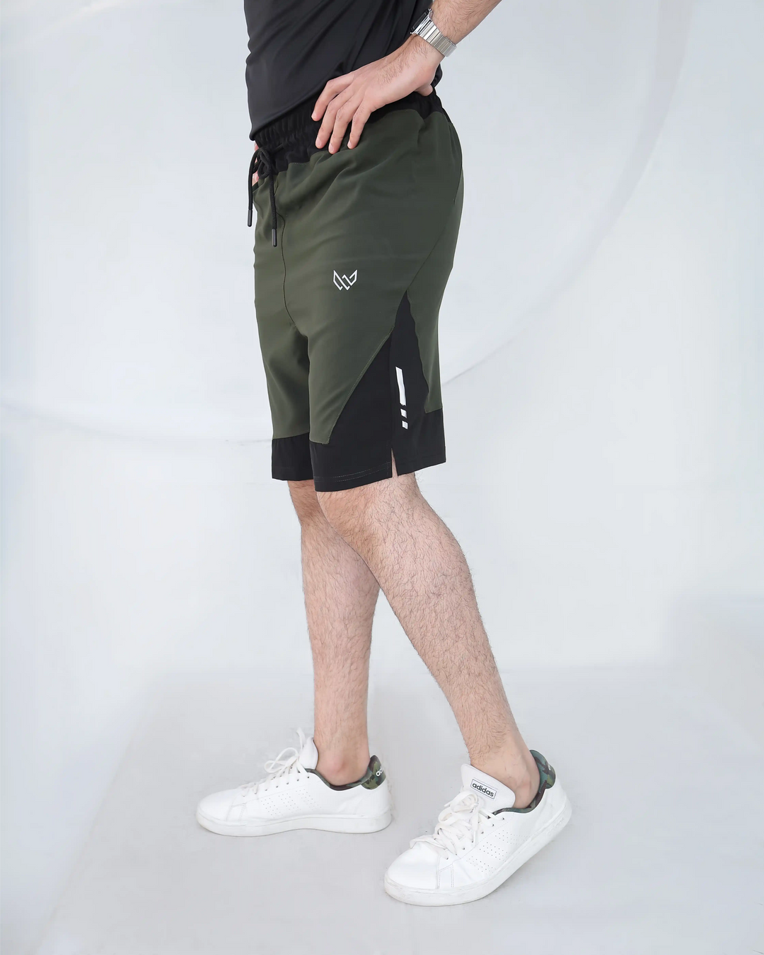 Agility Shorts - Olive/Black