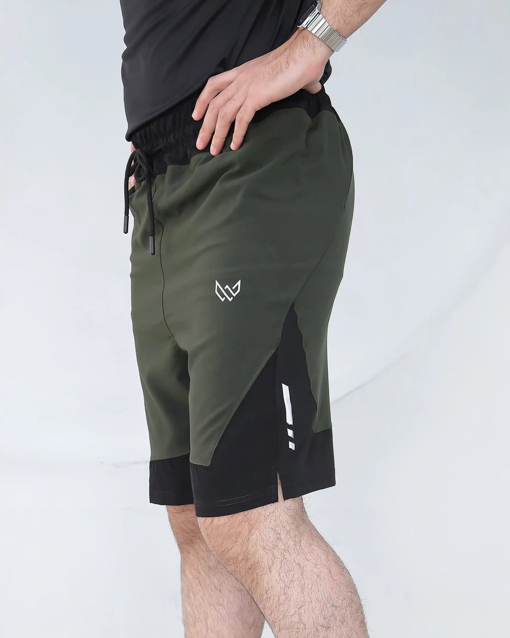 Agility Shorts - Olive/Black