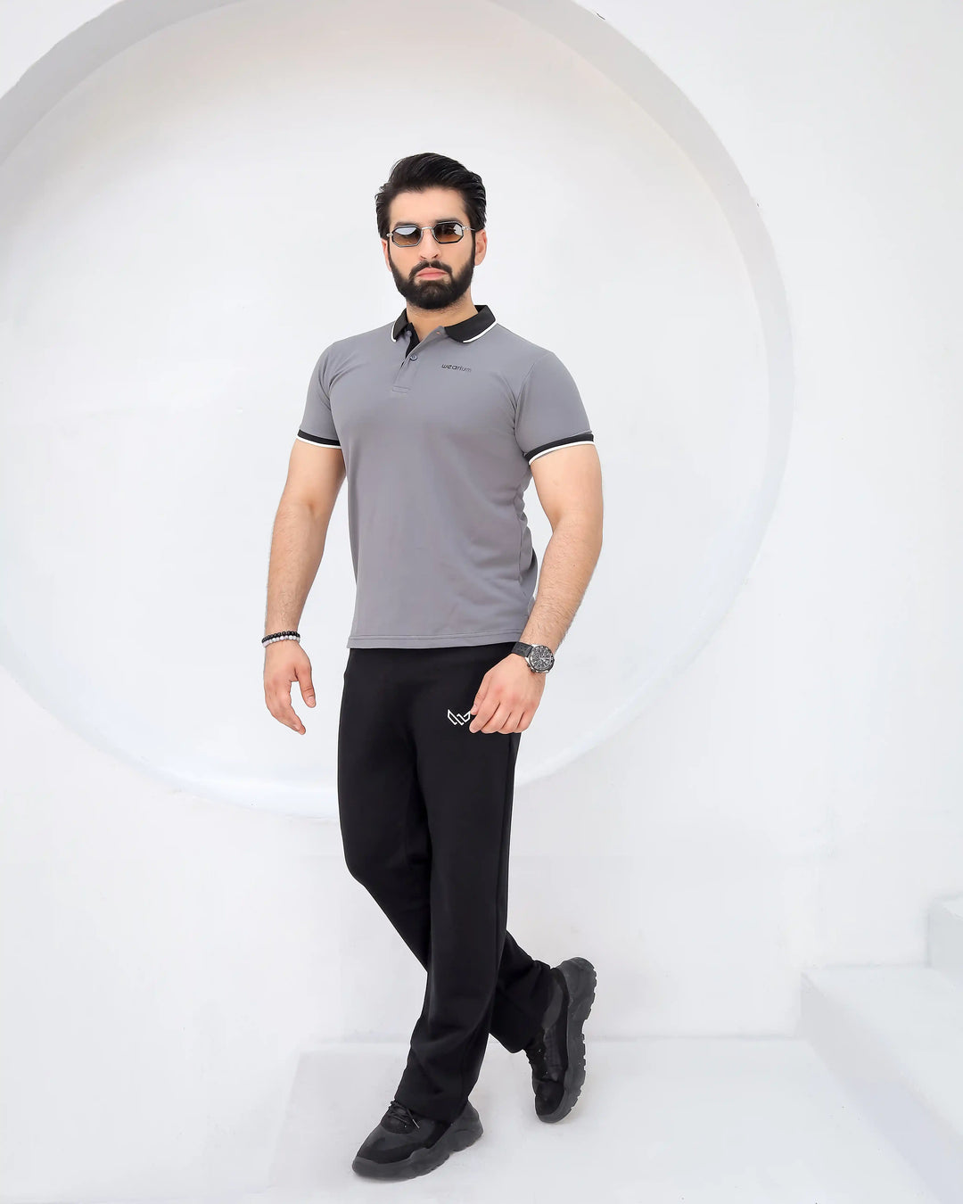 summer polo twinset for male