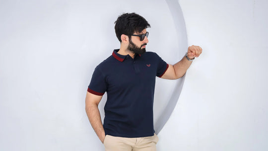 N/M Contrast - Premium Cotton Polo