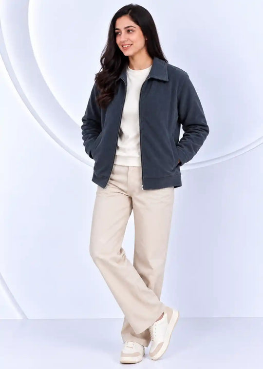 W/Sterling Corduroy Jacket – Dusty Steel Blue