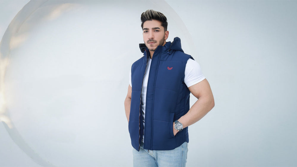 Sleeveless winter jacket