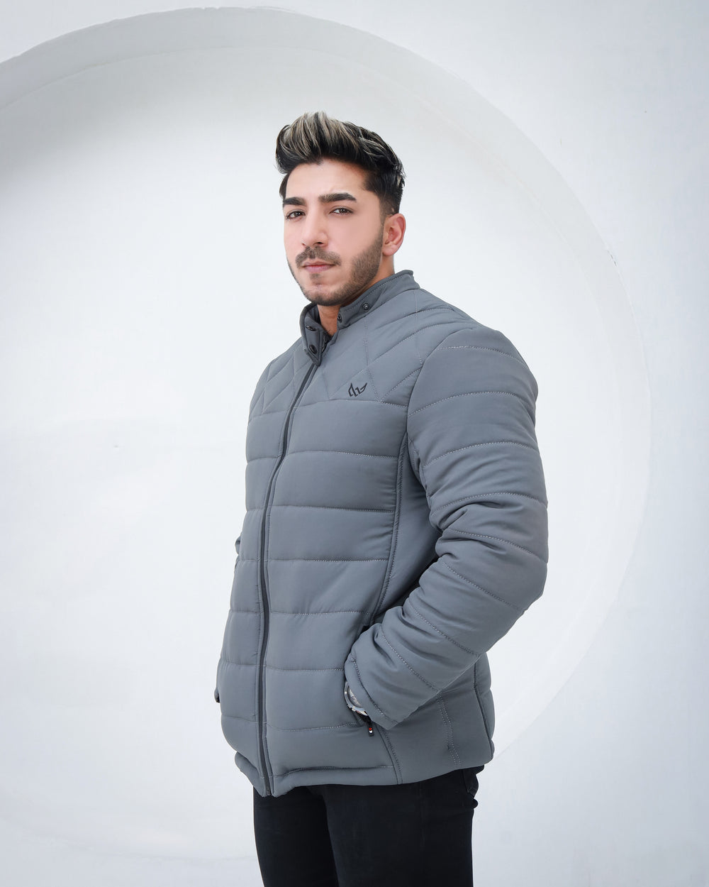 Men's grey jacket