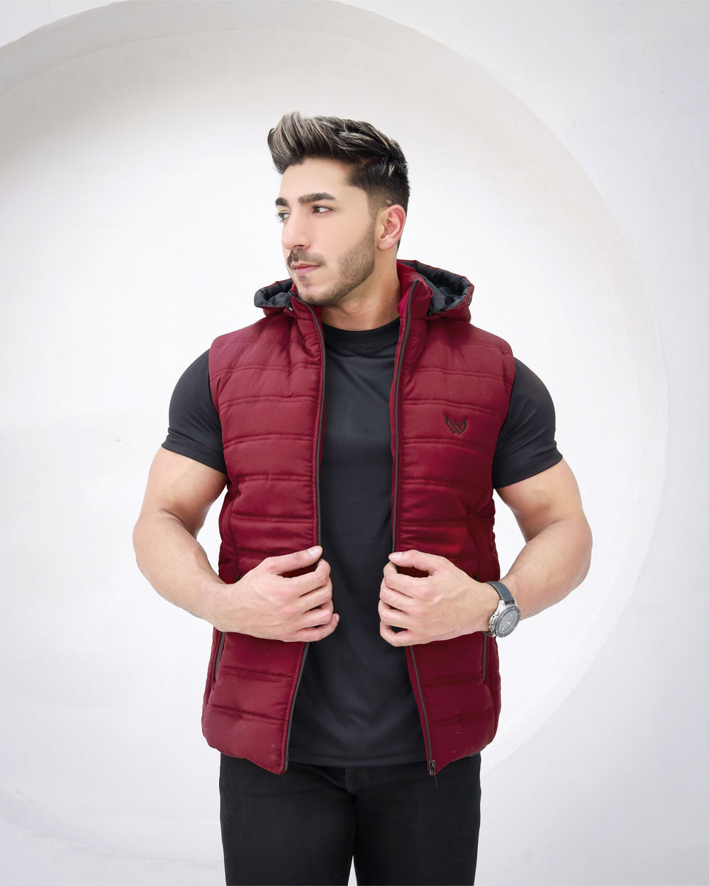 Sleeveless winter jacket