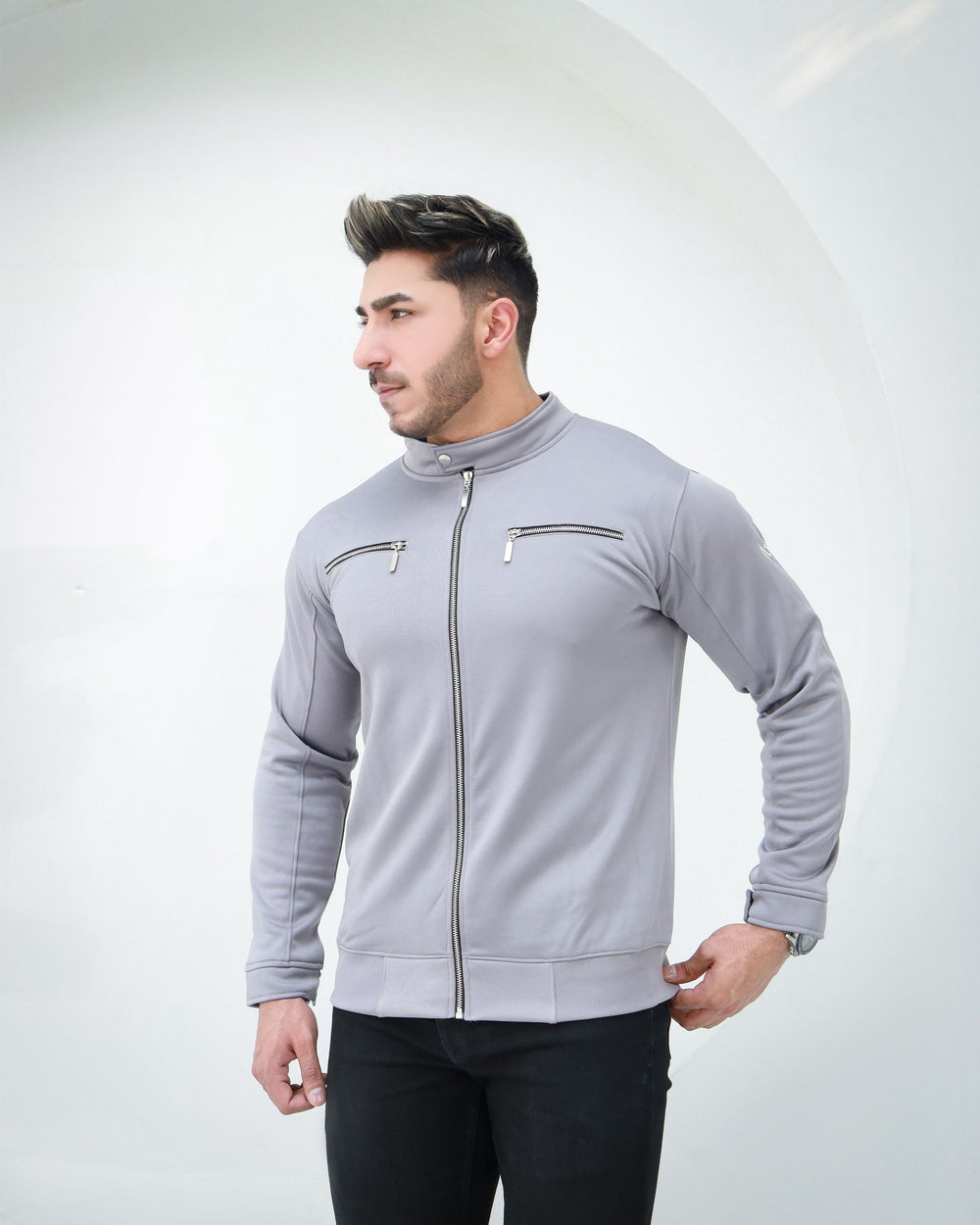 Men's grey jacket