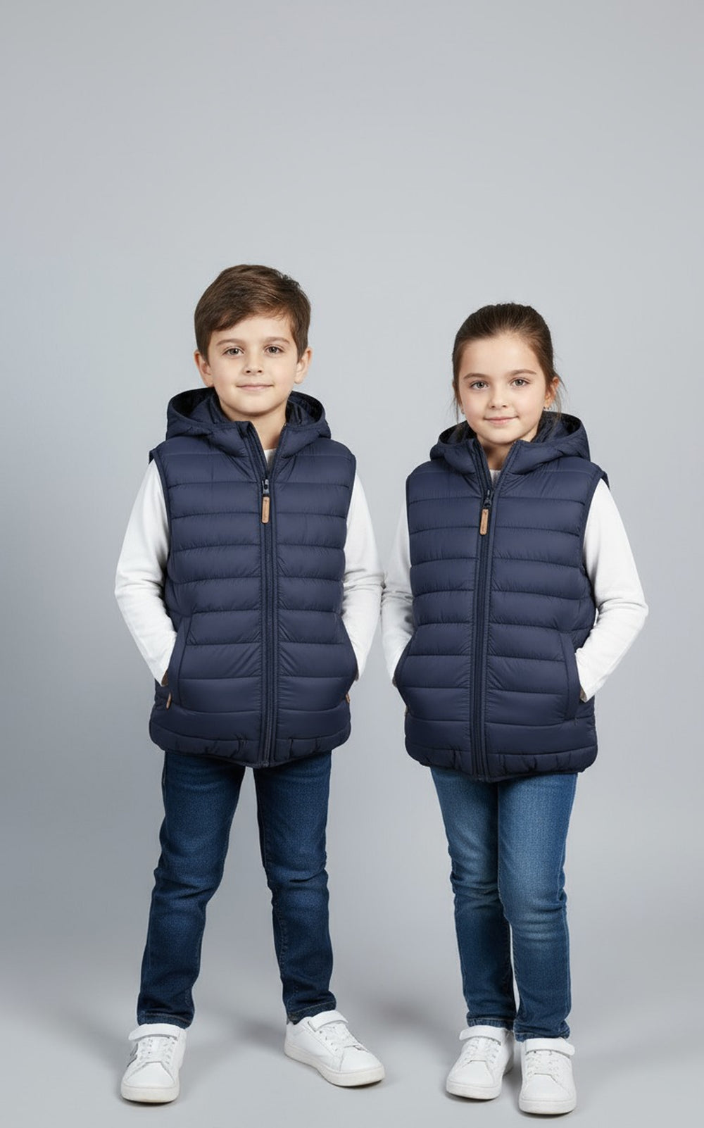 Warmie Navy - Premium Sleeveless Puffer