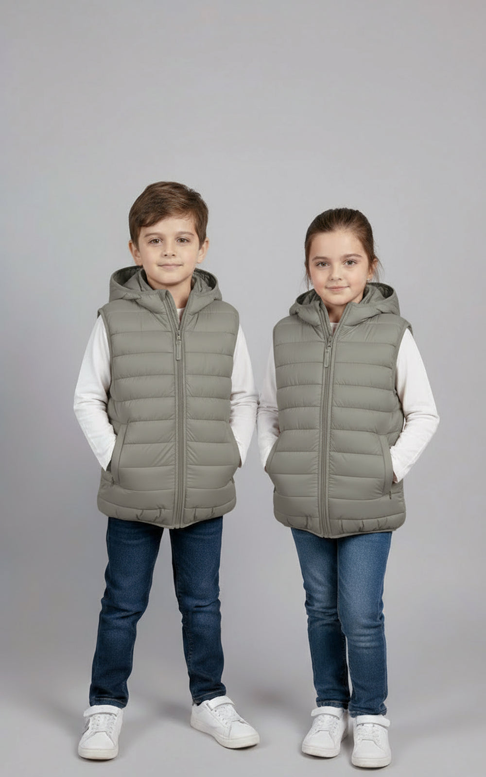 Warmie Olive - Premium Sleeveless Puffer