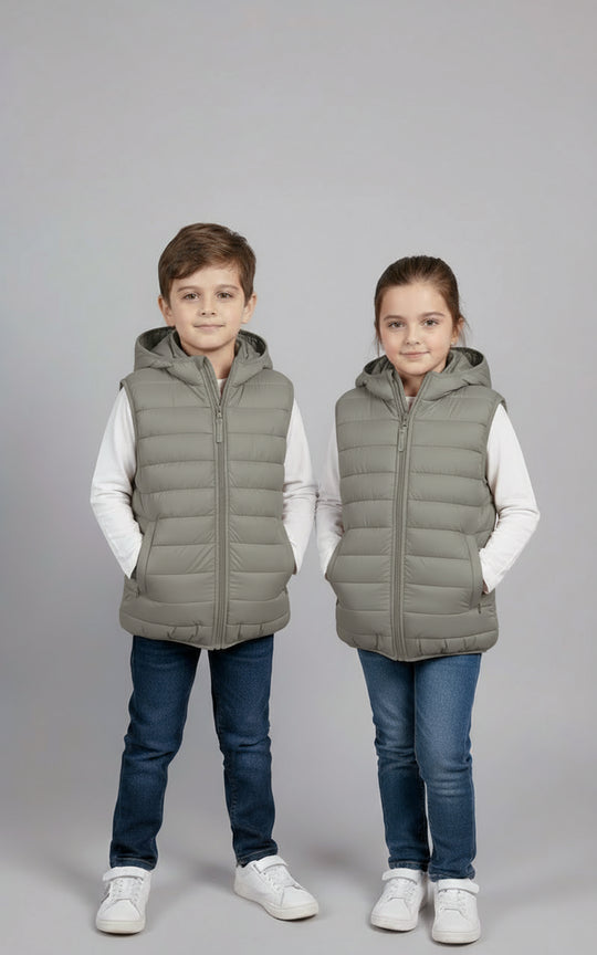 Warmie Olive - Premium Sleeveless Puffer