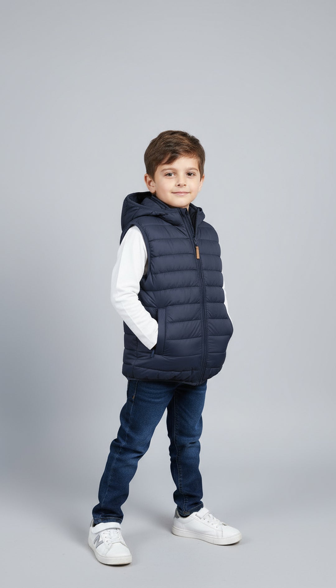 Warmie Navy - Premium Sleeveless Puffer