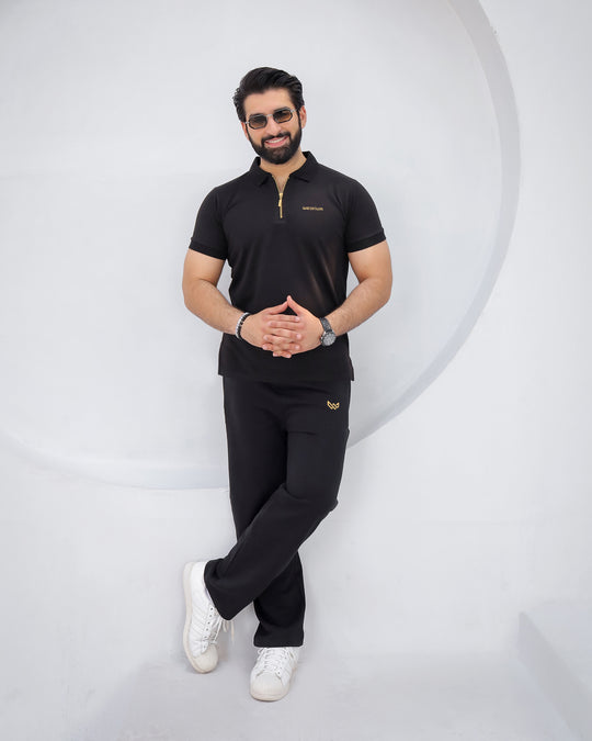 Black Boss - Premium Cotton Polo Twinset