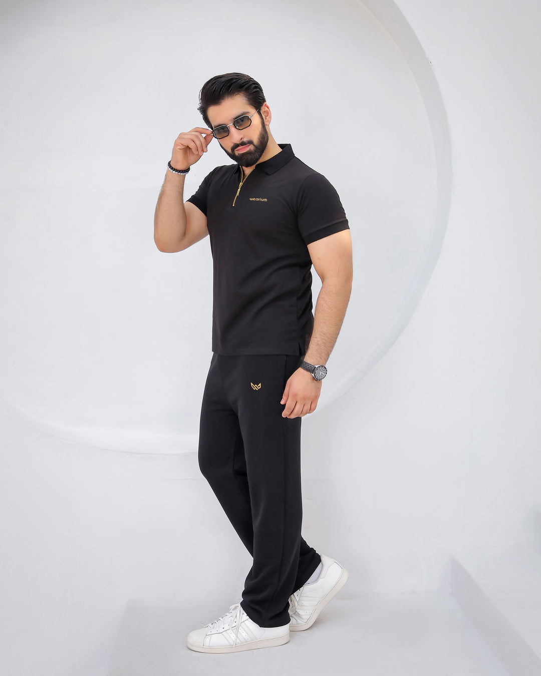 Black Boss - Premium Cotton Polo Twinset