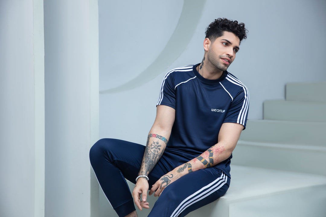 Casual Gym Wear Tracksuit for Summer- Wearium