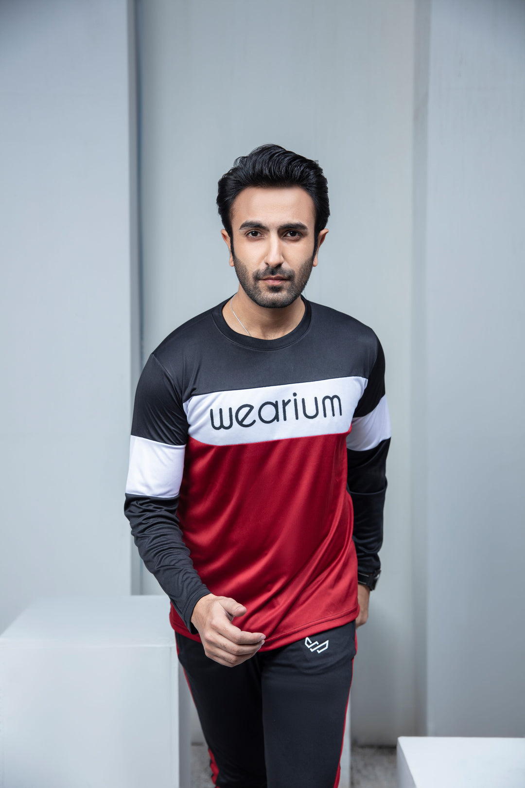 Round Neck Full Sleeves Tracksuit for Summer- Wearium