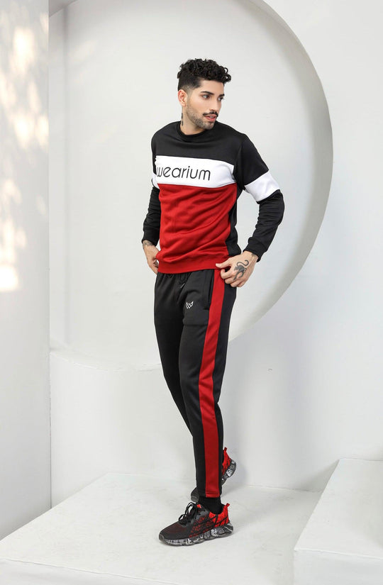  Round Neck Gym Tracksuit for Summers - Wearium