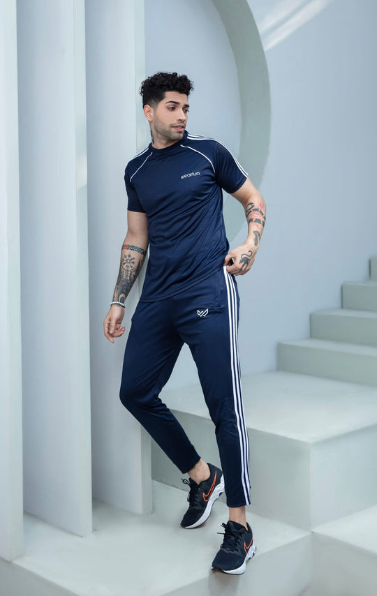 Casual Gym Wear Tracksuit for Summer- Wearium